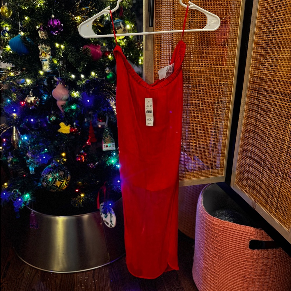 Holiday Red J. Crew Skirt